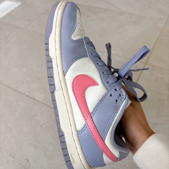 99% NEW DUNK, PINK AND LIGHT PURPLE SIZE 7 - Picture 3 of 8